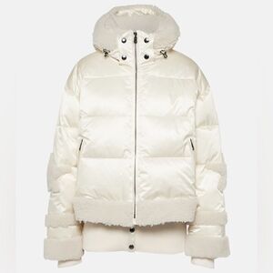 BOGNER Mia shearling-trimmed down ski jacket Women’s US 4